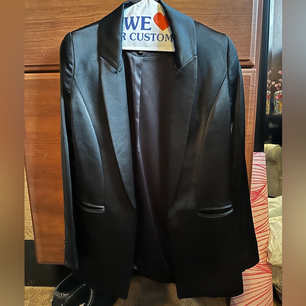 Satin Blazer